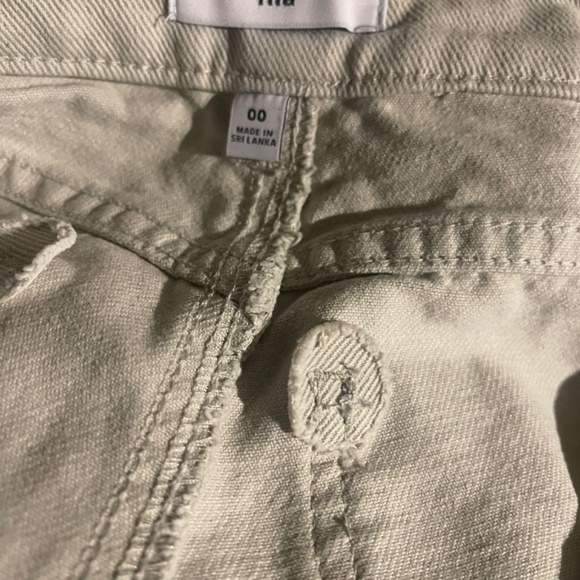 Aritzia cotton pants - Picture 3 of 3